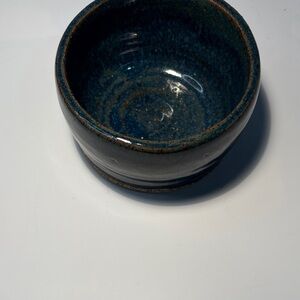 New Handcrafted Blue Pottery Bowl